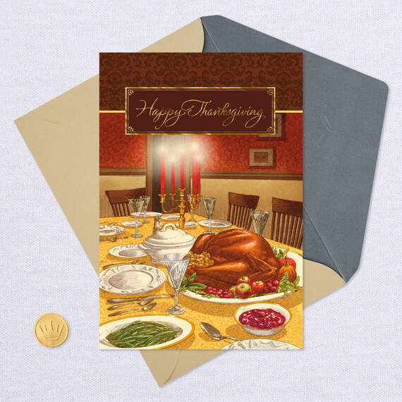 A Day Spent Making Memories Thanksgiving Card, , large image number 5