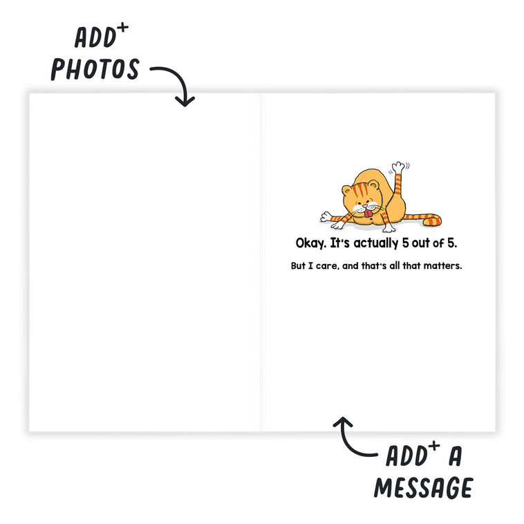 Cats Don't Care Funny Birthday eCard, , large image number 3