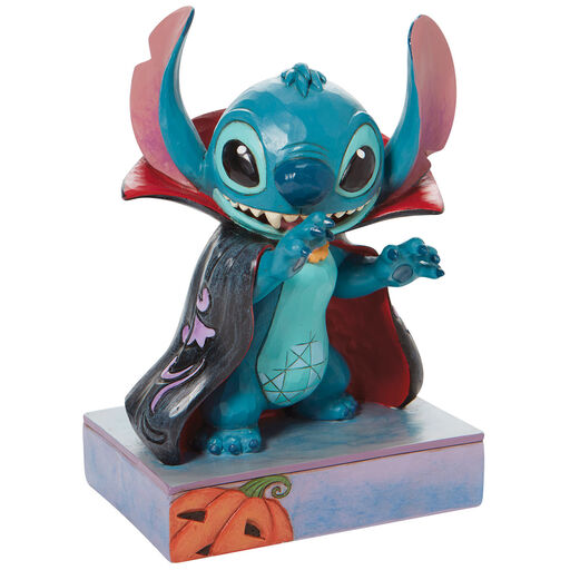 Jim Shore Disney Stitch Vampire Figurine, 6.3", 
