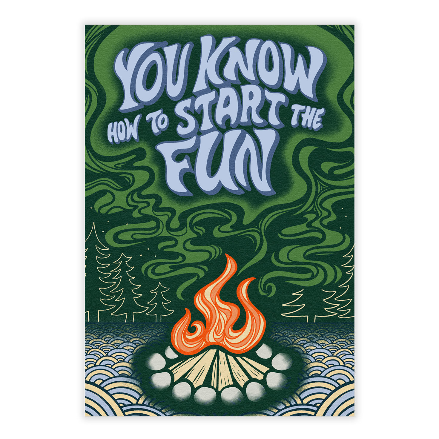 You Start the Fun Campfire eCard, , large image number 2