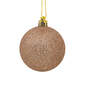 24-Piece Rose Gold Shatterproof Christmas Ornaments Set, , large image number 5