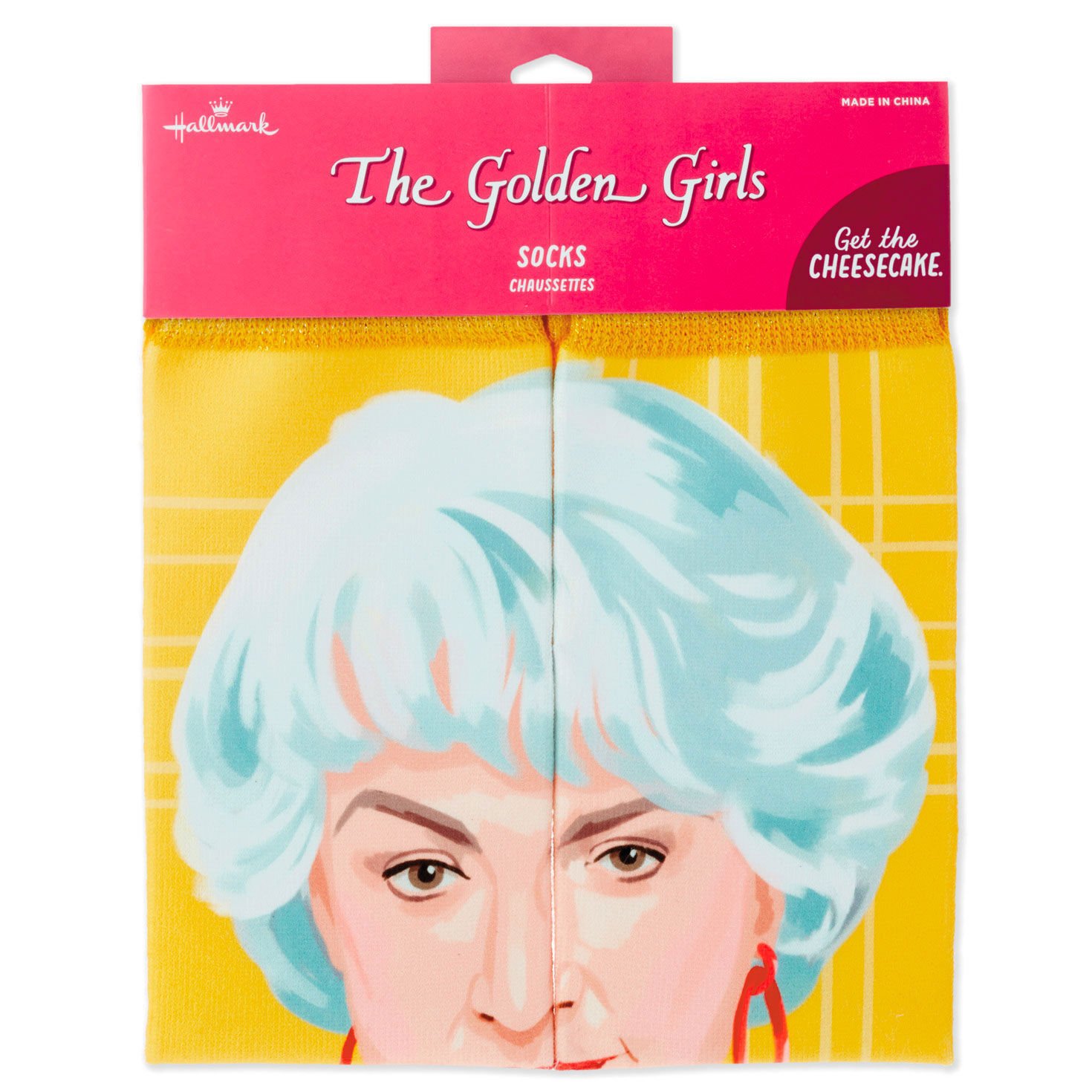 Golden Girls Dorothy Funny Novelty Crew Socks  image number 4