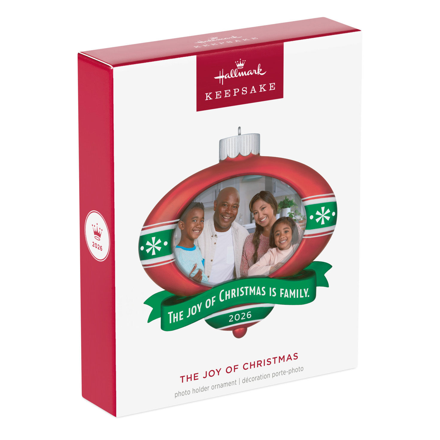 Red Green Ornament Photo Frame Keepsake Ornament package front image number 7