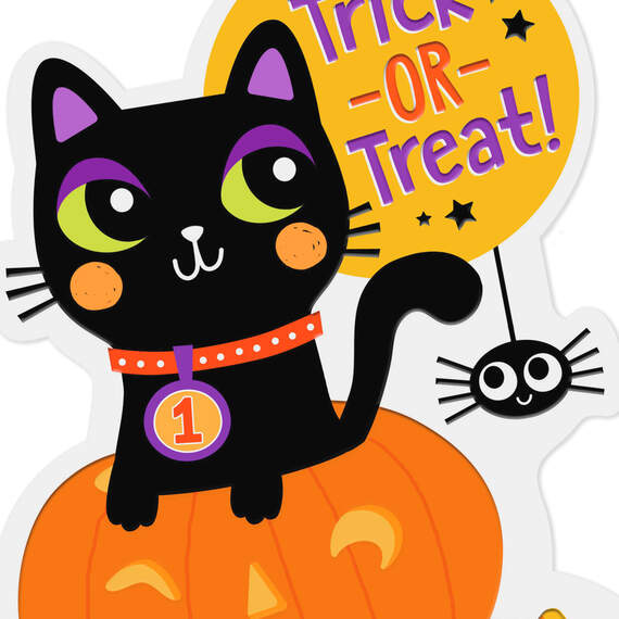 Cuddliest Creature Baby's 1st Halloween Card, , large image number 4