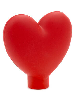Charmers Red Heart Silicone Charm