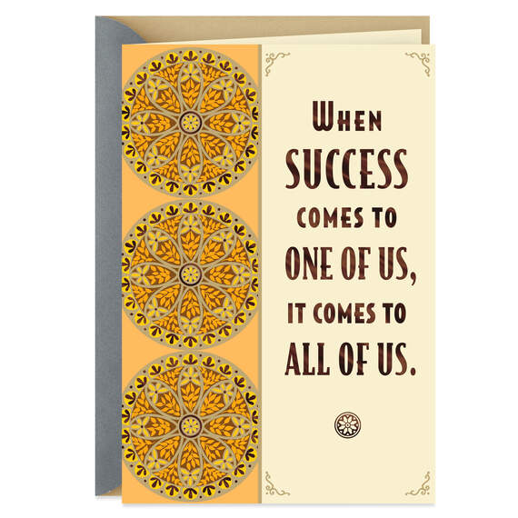 We Lift You Up Congratulations Card From Us, , large image number 1