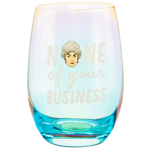 Dorothy The Golden Girls Stemless Wine Glass, 16 oz., 