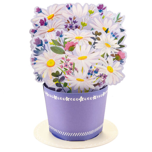 Flower Bouquet 3D Pop-Up Thinking of You Card, 
