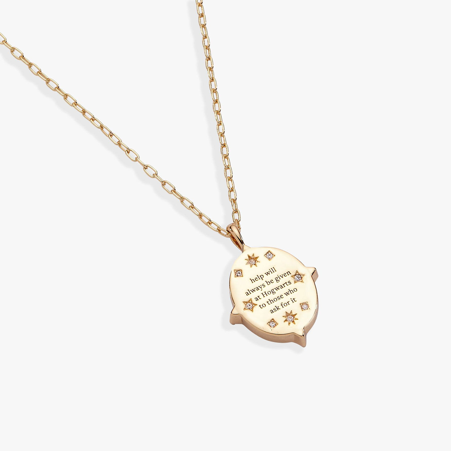 Alex And Ani Harry Potter&trade; Hogwarts Pendant Necklace upclose detail image number 2