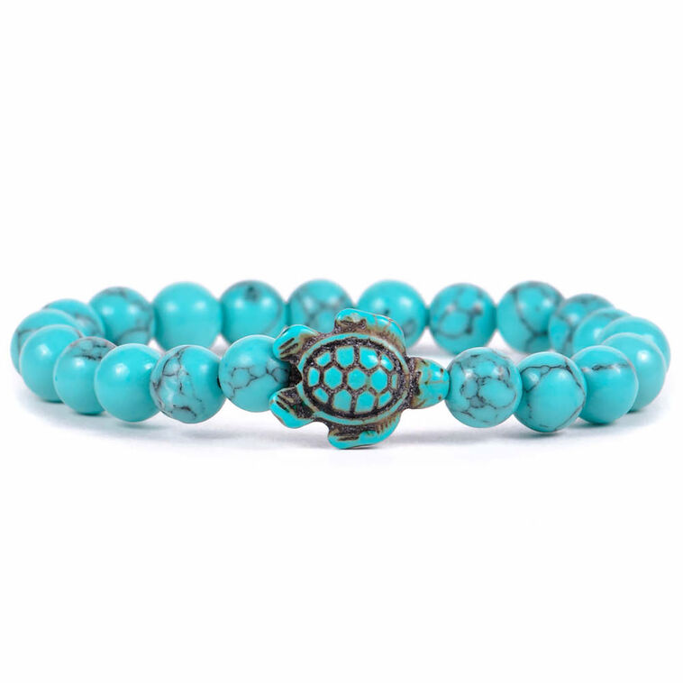 Fahlo Crystal Blue Turtle Journey Bracelet Bracelets Hallmark