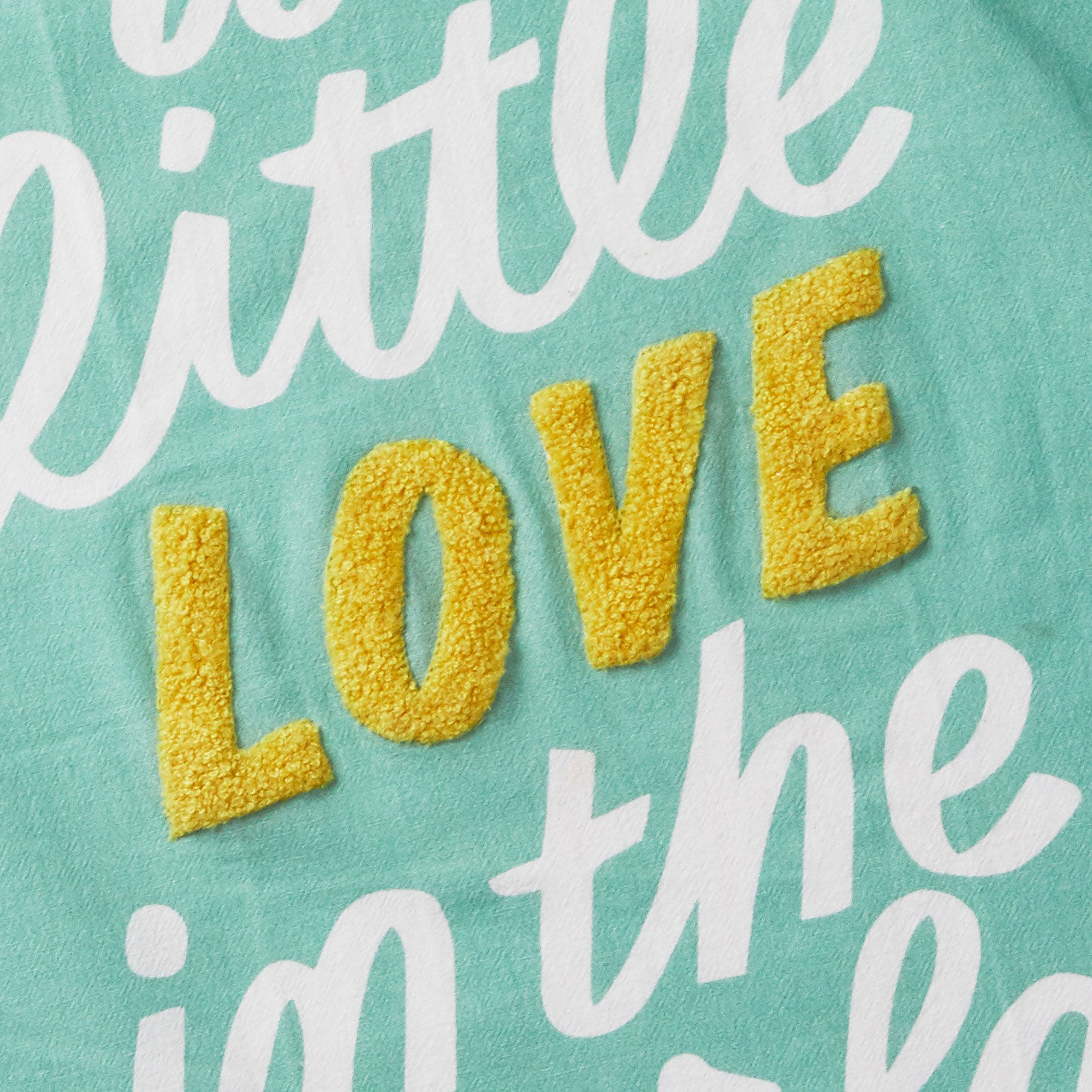 Hallmark Channel Love in the World Tea Towel Kitchen Linens Hallmark