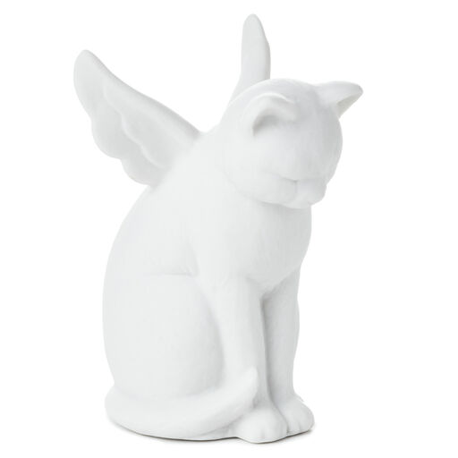 Cat Angel Figurine Pet Memorial Gift, 3.25", 