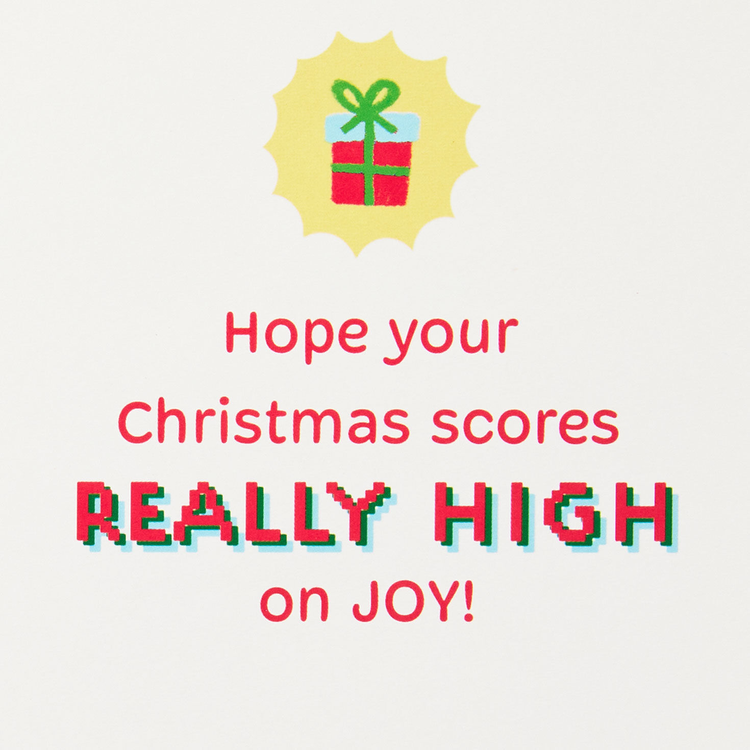 Video Gamer Santa Kids Christmas Card With Music sentiment image number 2