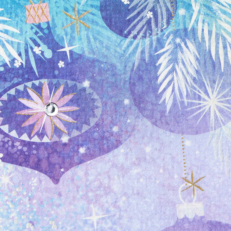 Ornaments and Branches Christmas Card for Grandma Card Front Detail image number 7