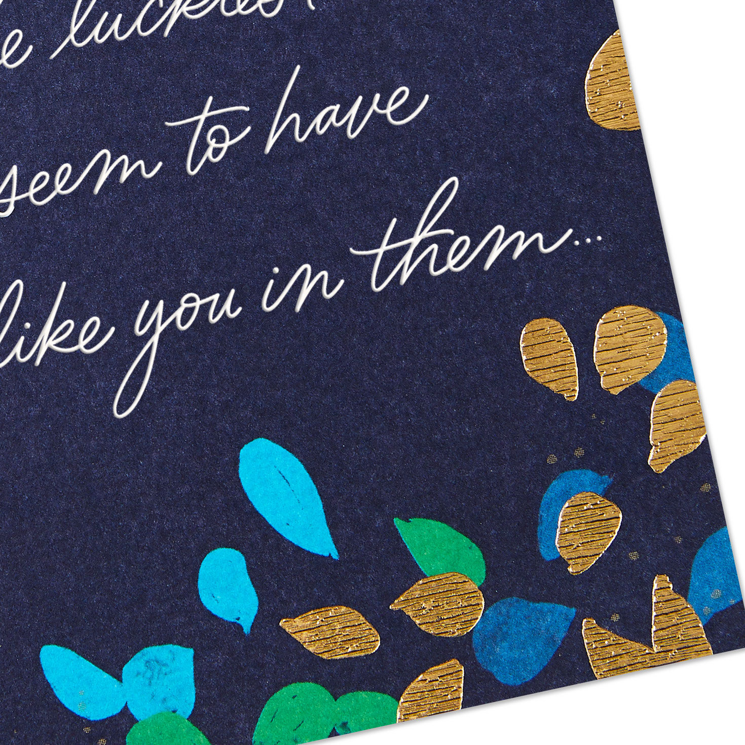 Lucky to Be Family With a Guy Like You Father's Day Card for only USD 5.59 | Hallmark