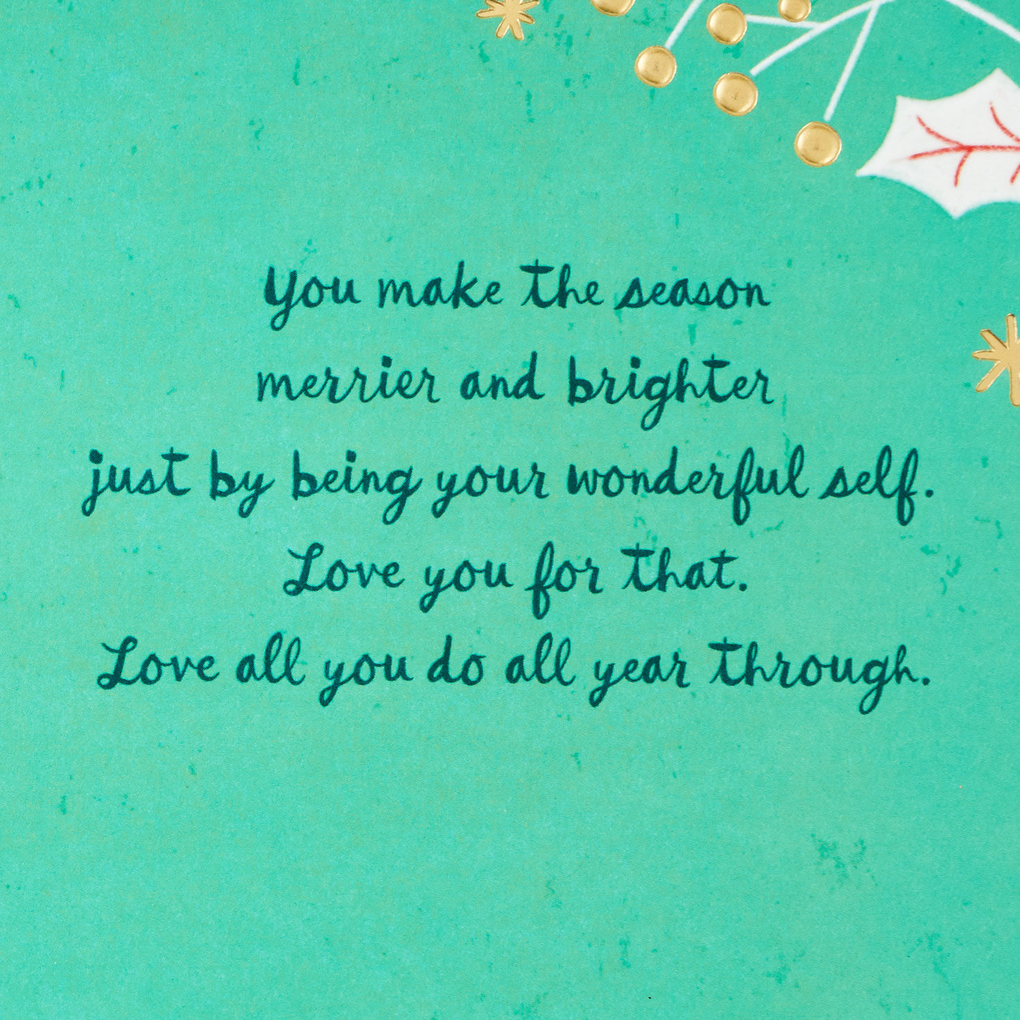 You Bring the Christmas Magic Christmas Card for Auntie, , large image number 2