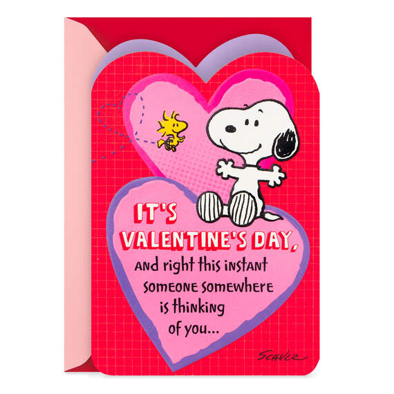 Peanuts® Snoopy Thinking of You Valentine's Day Card