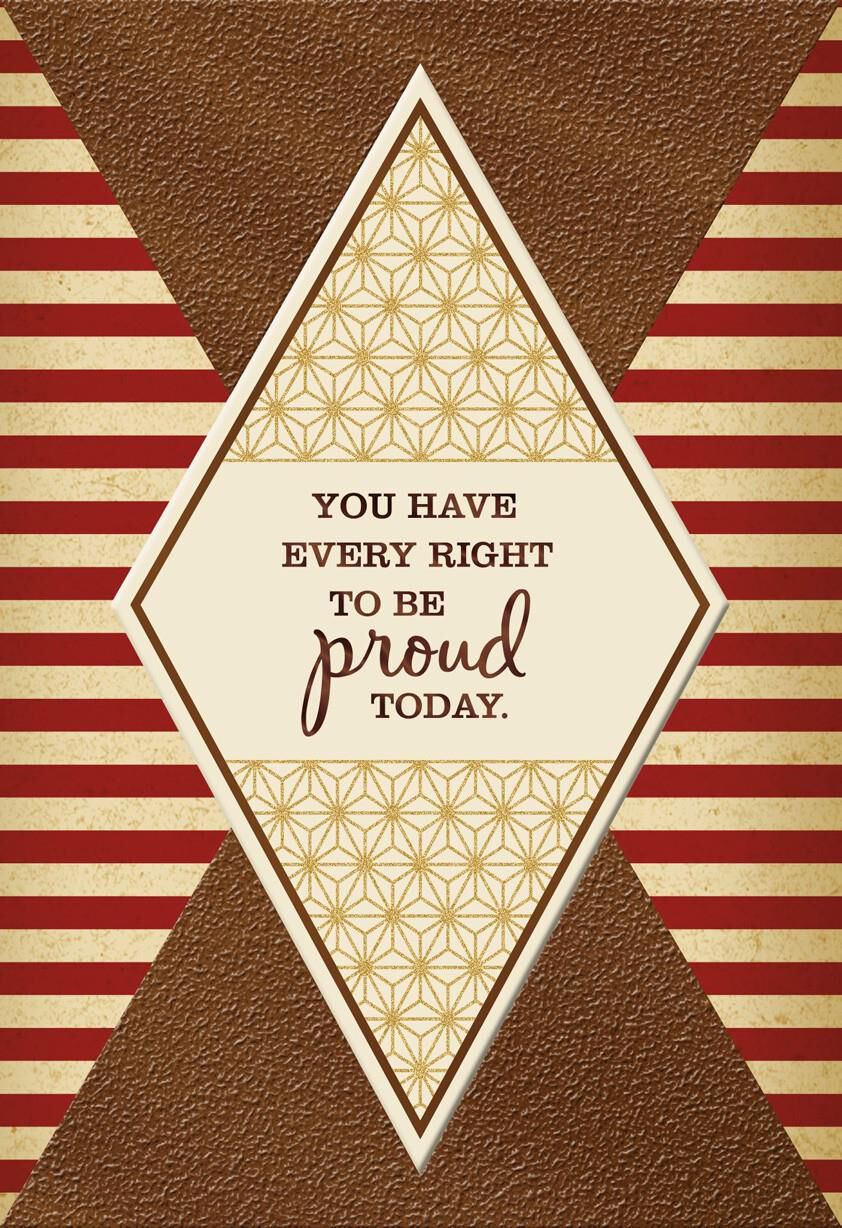 Be Proud Today Veterans Day Card