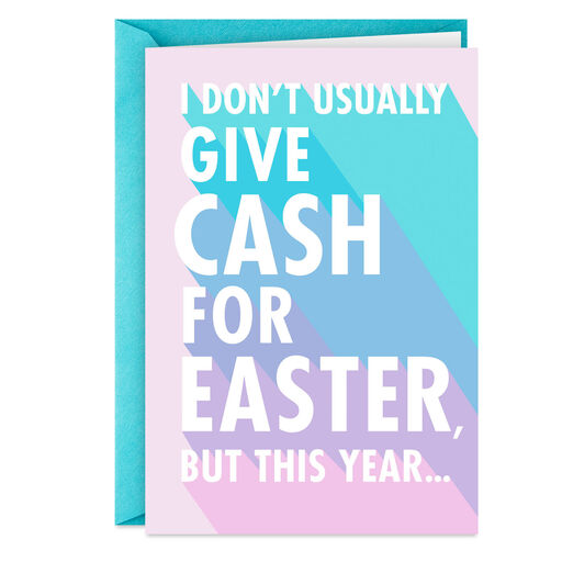 Cash for Easter Funny Easter Card, 