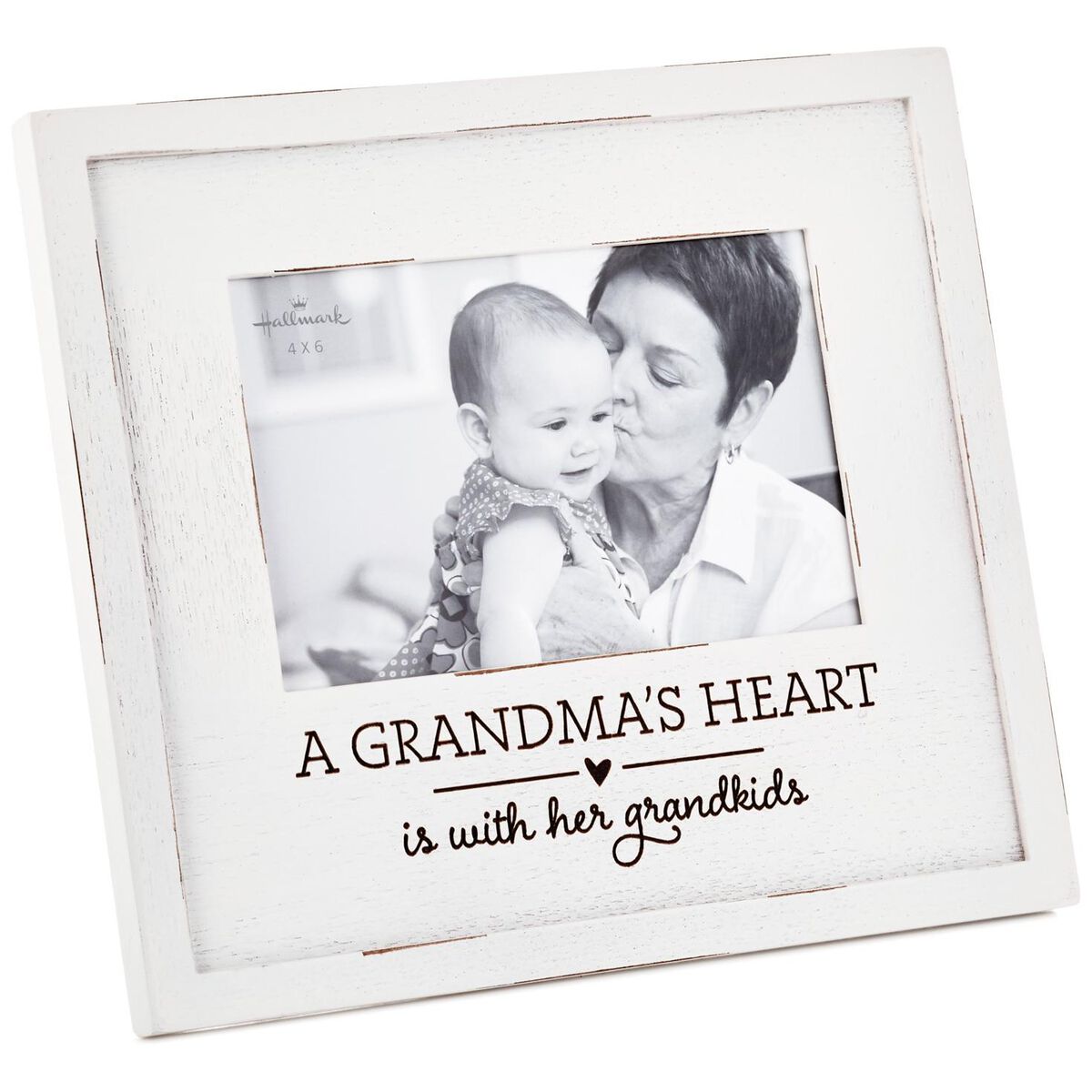 A Grandma's Heart Wood Picture Frame, 4x6 Picture Frames Hallmark