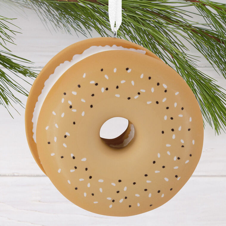 Everything Bagel Hallmark Ornament, , large image number 2
