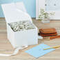 Pearl White 5x7 Large Gift Box With Shredded Paper Filler, , large image number 2