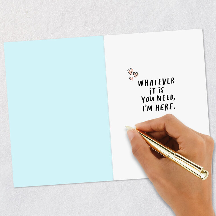 How Can I Help Care and Concern Card Signing card image number 6