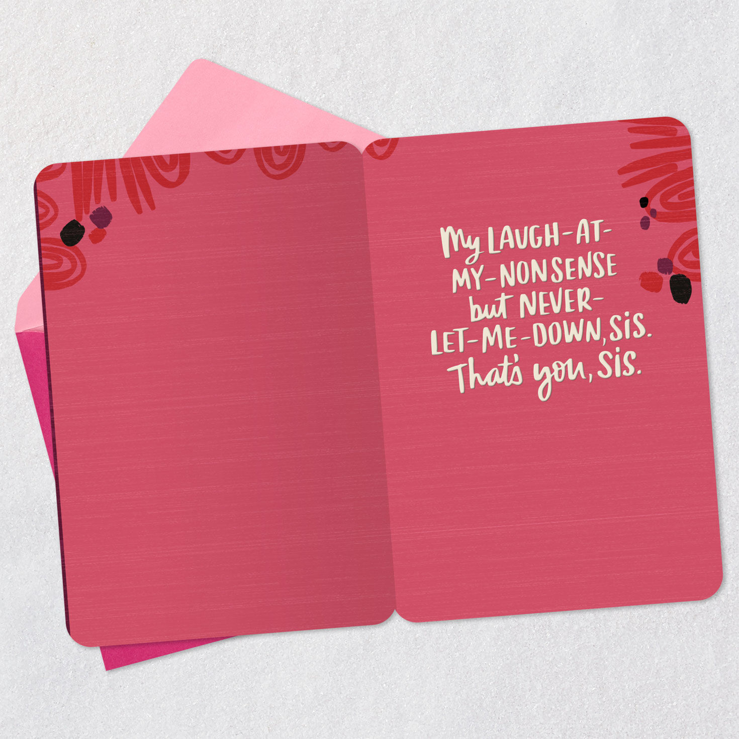 Abstract Soul Sister Card for Her  image number 3