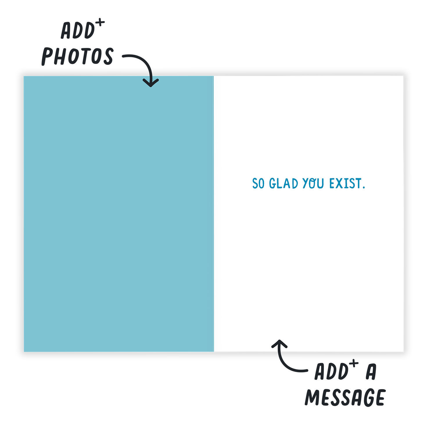 Glad You Exist Narwhal Birthday eCard, , large image number 3