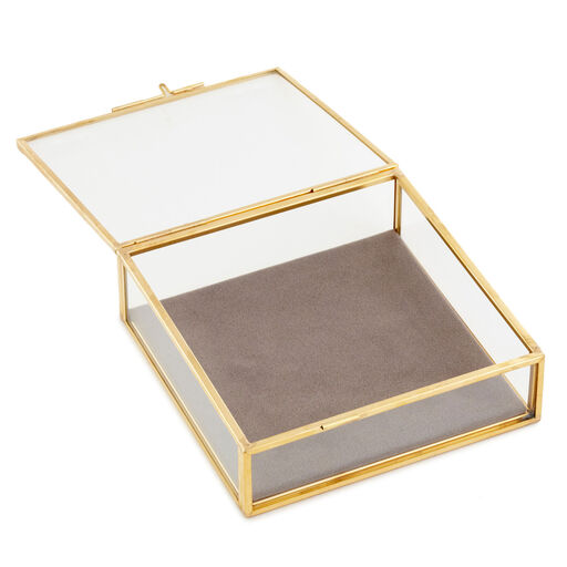 Love Lives On Glass Memory Box, 5x5, 
