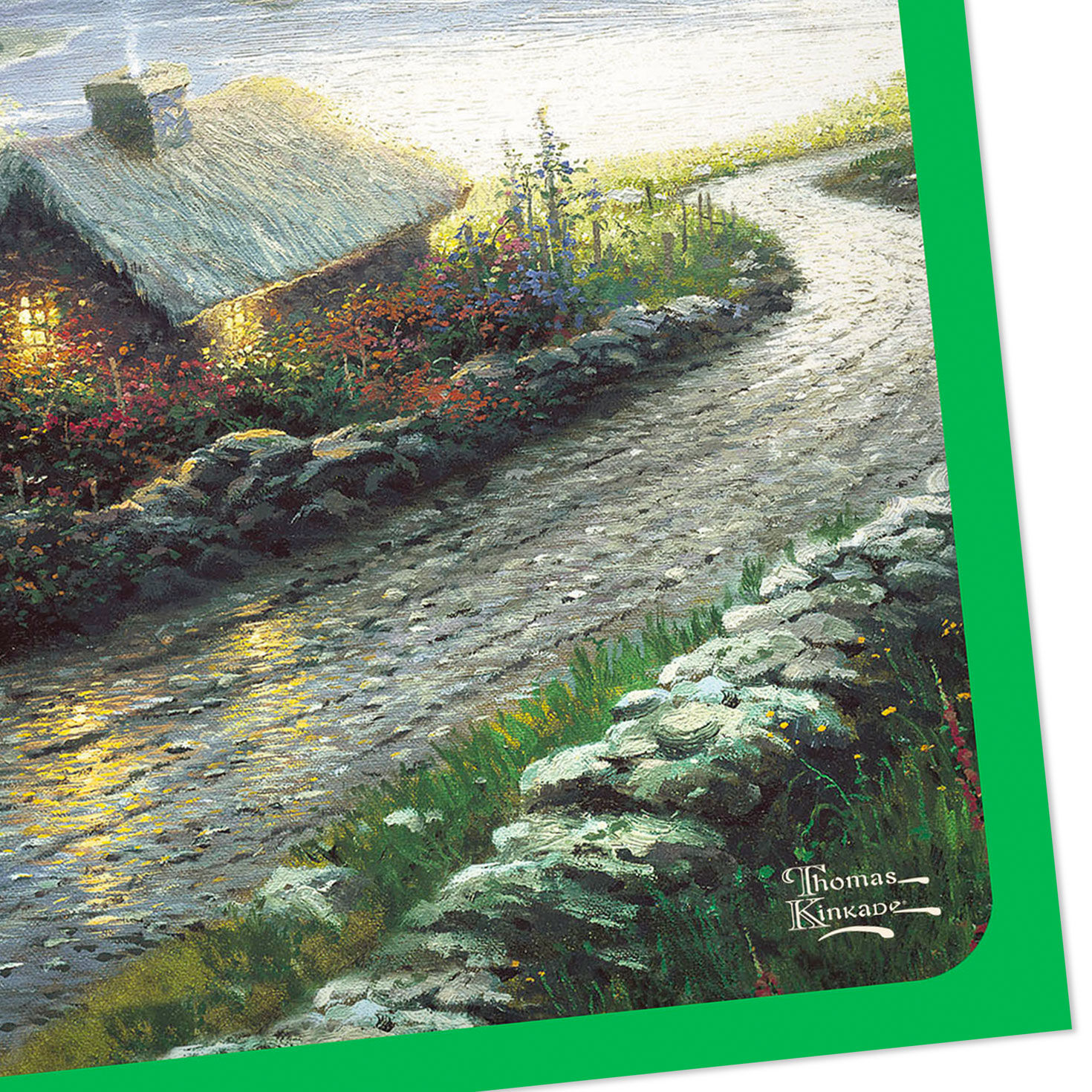 Cozy Cottage by Water St. Patrick's Day Card Pack Cover Detail image number 5
