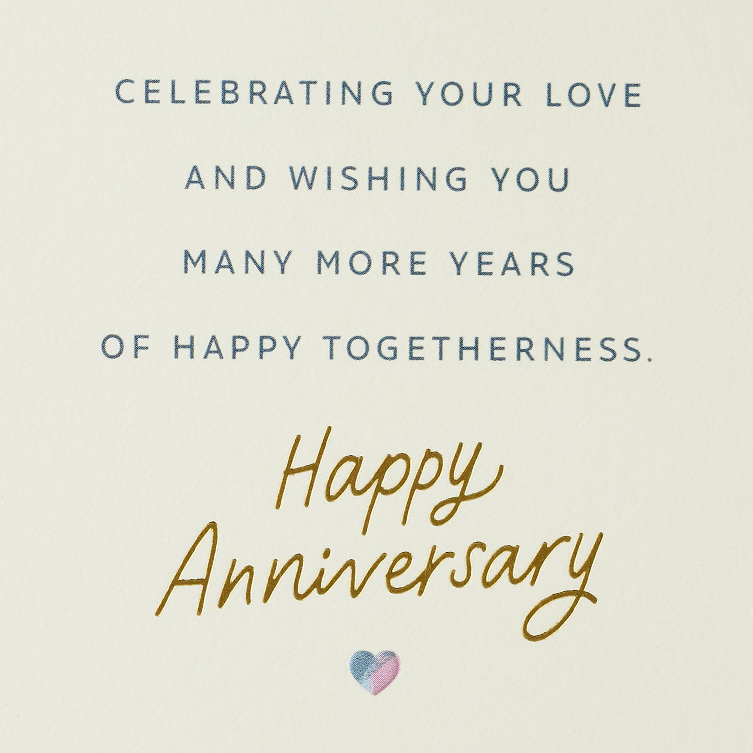 Anniversary Card for Couple Sentiment image number 2