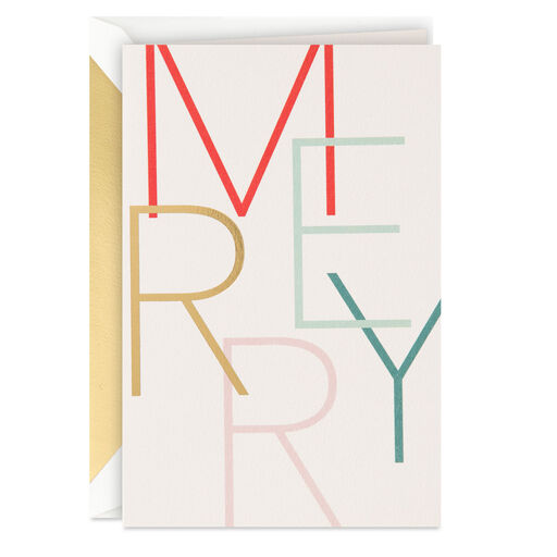 Wishing You Joyful Things Christmas Card, 