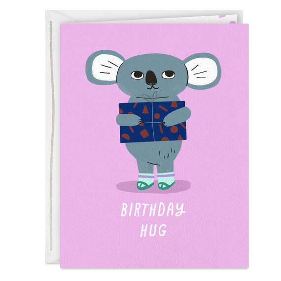 Birthday Hug Birthday Card, , large image number 1