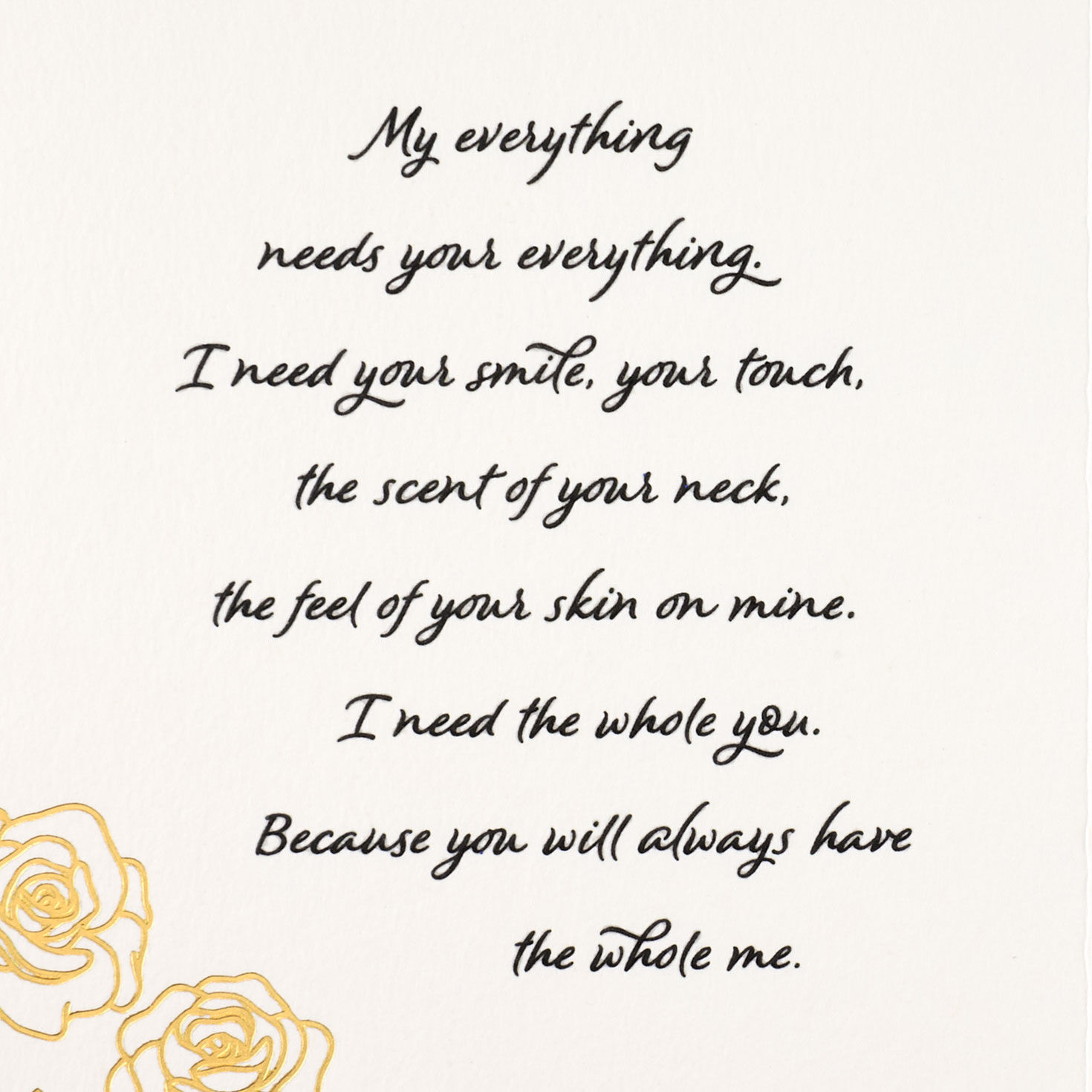 I Need the Whole You Romantic Birthday Card for only USD 5.99 | Hallmark