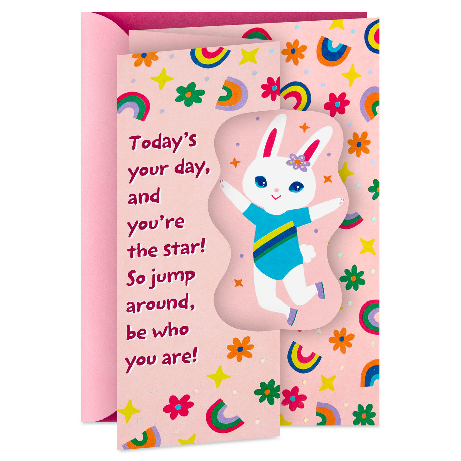 Today's Your Day and You're the Star Birthday Card for Girl