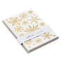 Gold Snowflakes Packaged Christmas Cards, Set of 5, , large image number 1