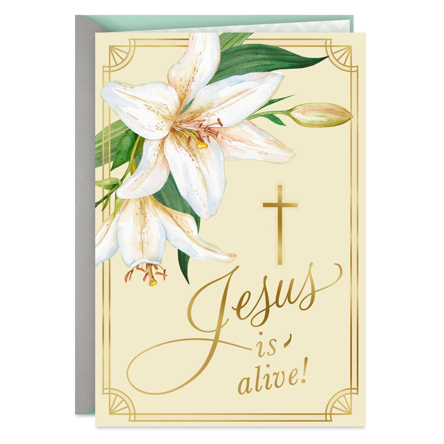 Jesus Is Alive Religious Easter Card