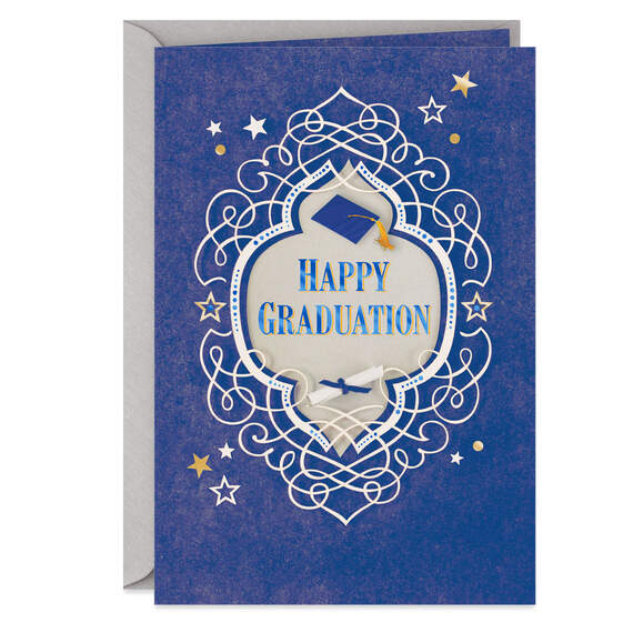 Pride and Happiness Graduation Card, , large image number 1