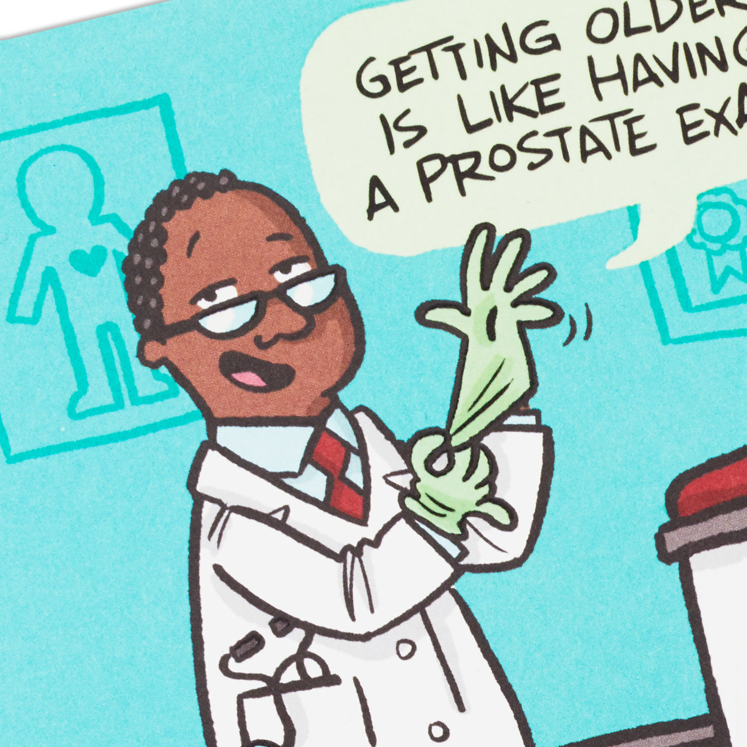 Kinda Uncomfortable Funny Birthday Card, , large image number 4