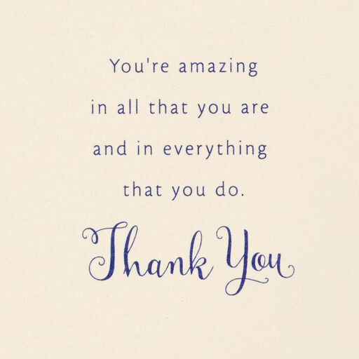 You Are Amazing Thank-You Card, 