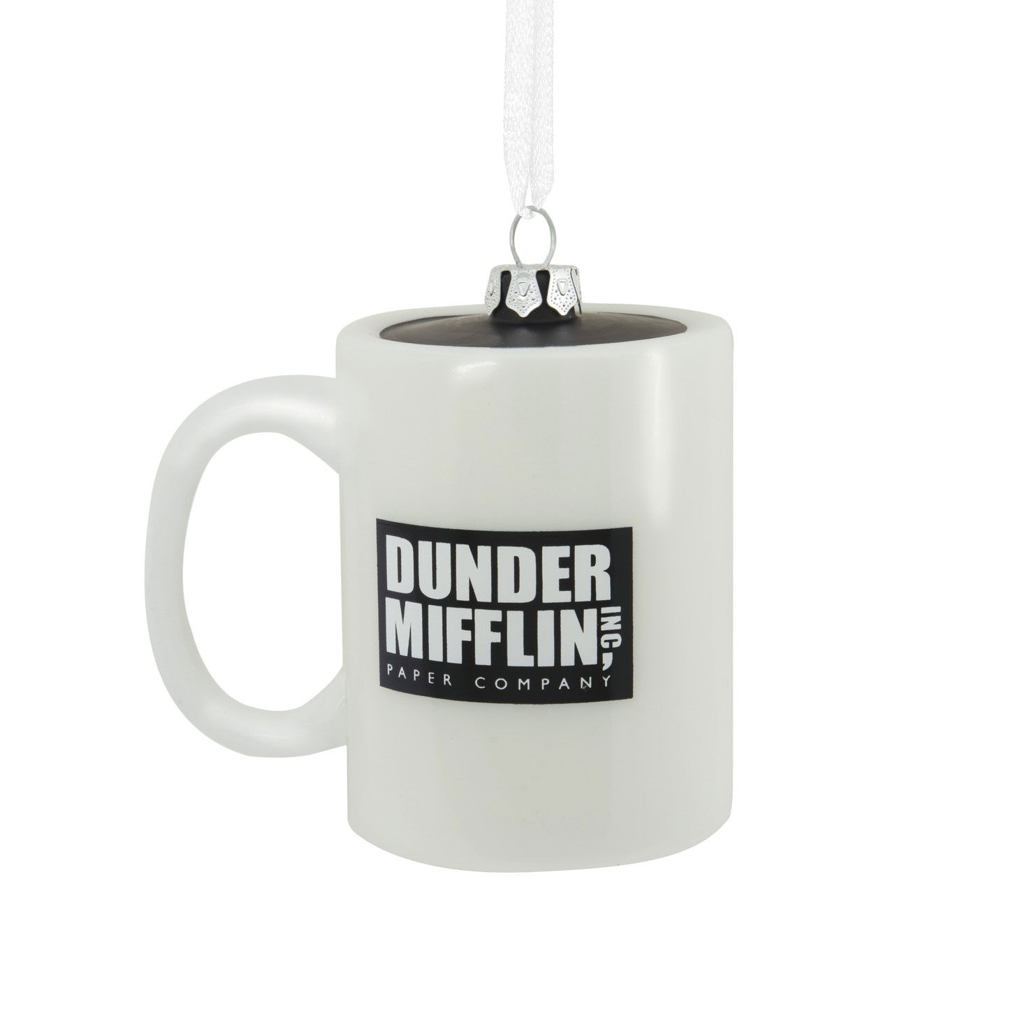 World's Best Boss Mug Glass Christmas Ornament Back image number 4