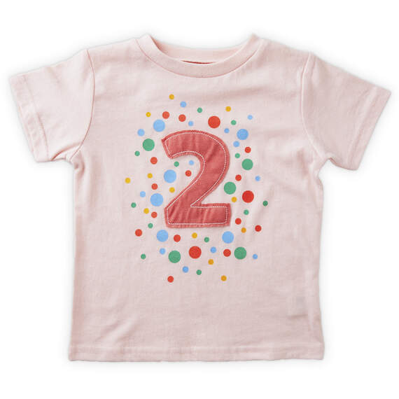 Pink Second Birthday T-Shirt, 2T