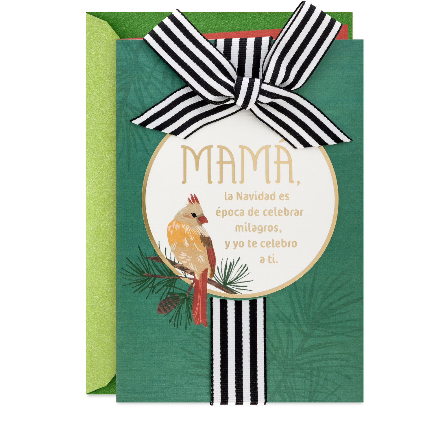 Your Example Is Beautiful Spanish-Language Christmas Card for Mom