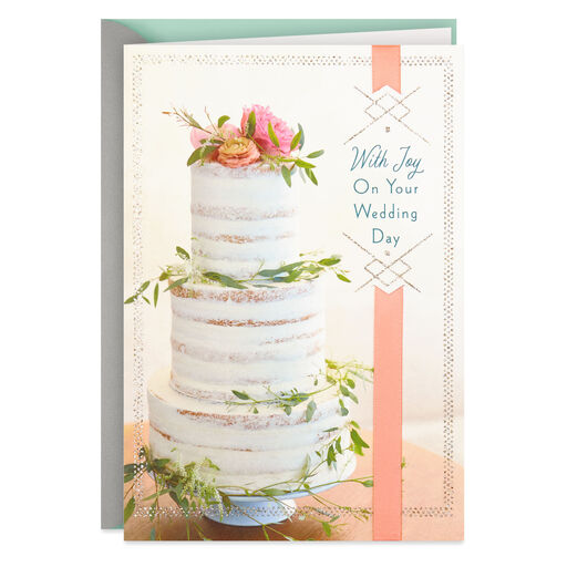 Blessings & Best Wishes Religious Wedding Card, 