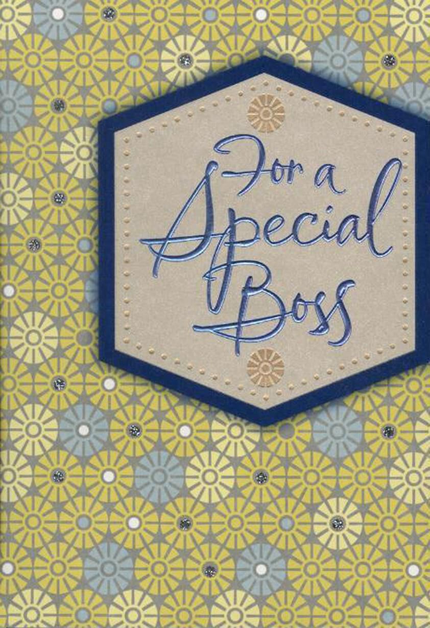 You Know How to Lead Boss's Day Card