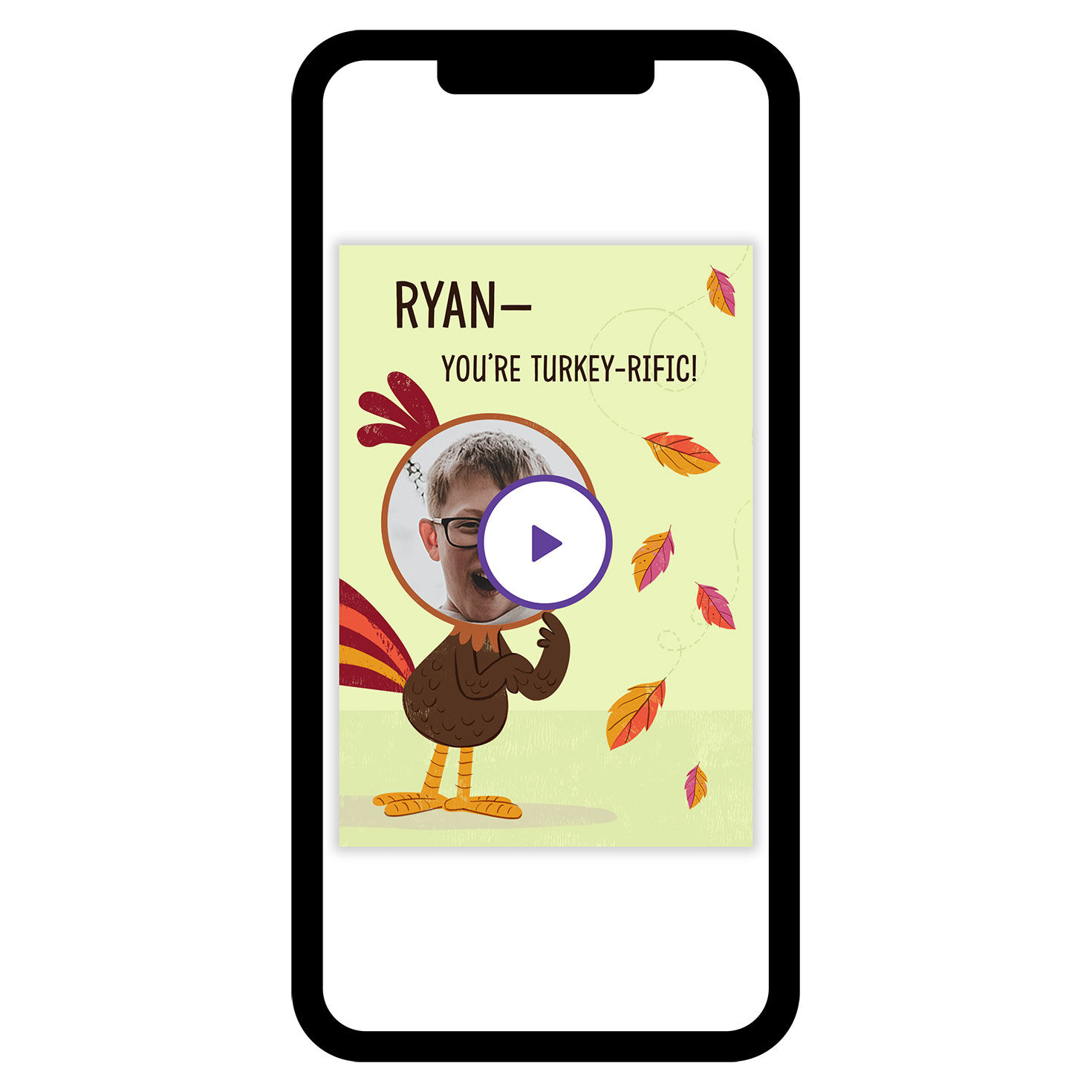 You're Turkey-rific Thanksgiving eCard
