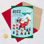 Thanks for Being Our Santa Christmas Card for Boss From All, , large image number 5