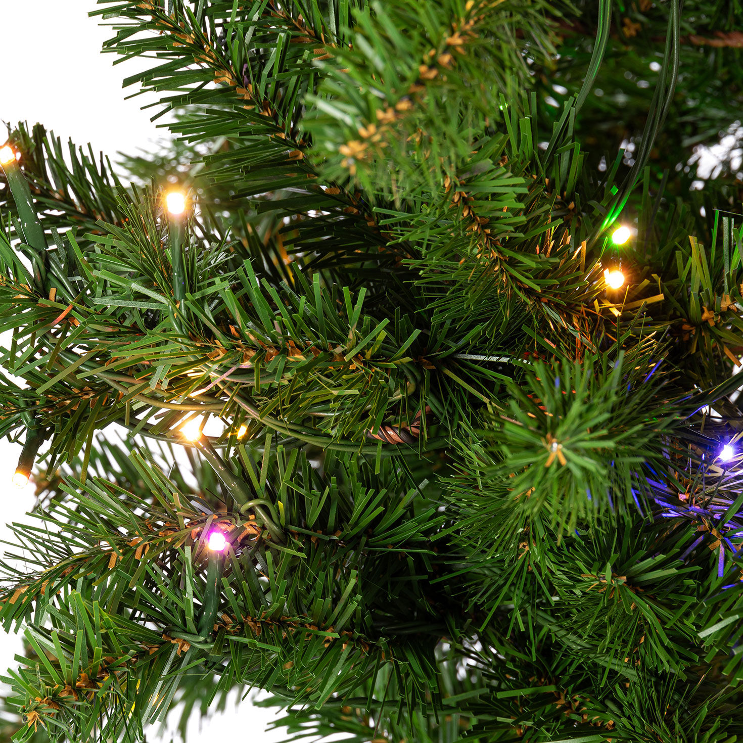5 ft Pre-Lit Alpine Christmas Tree with 200 Color-Changing LED Lights and 317 Tips detail image number 2