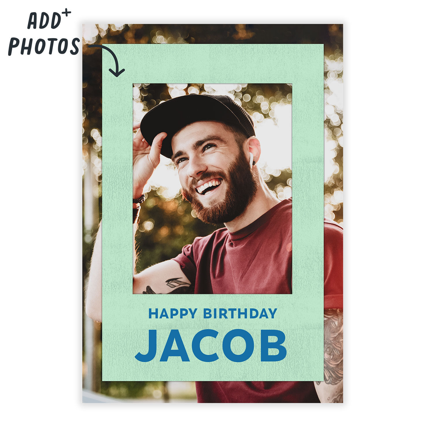 Personalized Selfie Frame Photo Card  image number 2